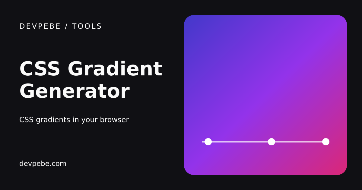 Started CSS Gradient Generator